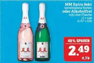 Marktkauf Mm extra sekt oder alkoholfrei Angebot