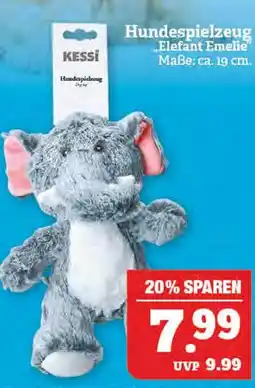 Marktkauf Kessi hundespielzeug elefant emelie Angebot