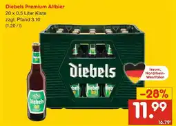 Netto Marken-Discount Diebels premium altbier Angebot