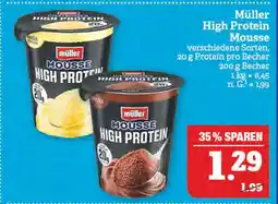 Marktkauf Müller high protein mousse Angebot