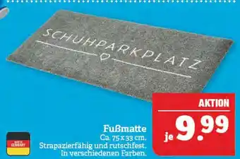 Marktkauf Fußmatte Angebot