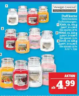 Marktkauf Yankee candle duftkerze Angebot