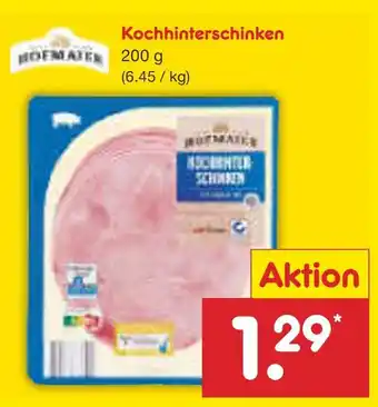 Netto Marken-Discount Böklunder kochhinterschinken Angebot