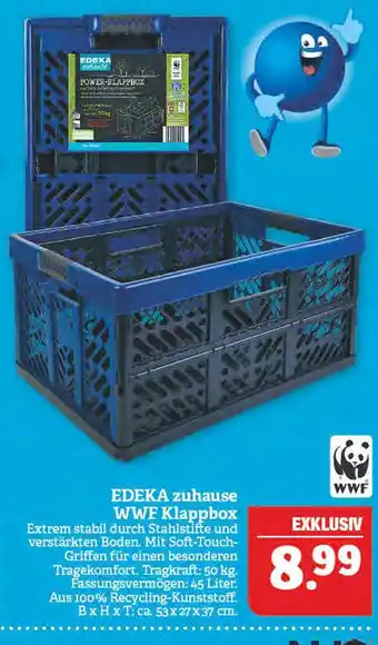 Marktkauf Edeka zuhause, wwf wwf klappbox Angebot