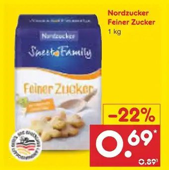 Netto Marken-Discount Nordzucker feiner zucker Angebot