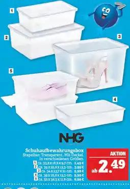 Marktkauf Nhg schuhaufbewahrungsbox Angebot