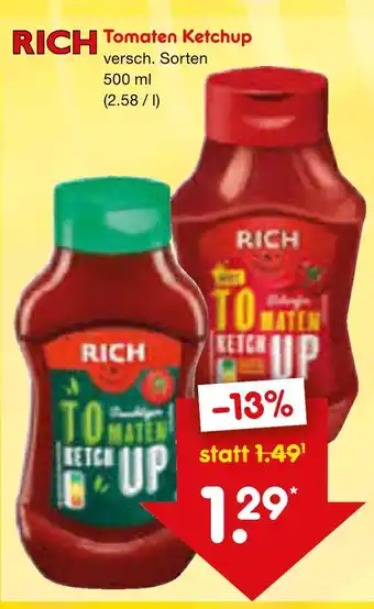 Netto Marken-Discount Rich tomaten ketchup Angebot