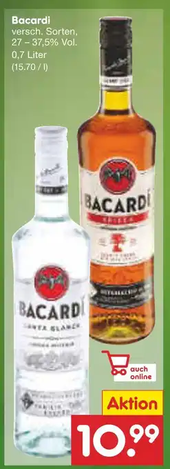 Netto Marken-Discount Bacardi bacardi Angebot