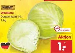 Netto Marken-Discount Heimat weißkohl Angebot