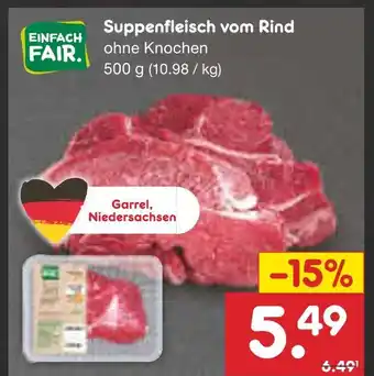 Netto Marken-Discount Einfach fair. suppenfleisch vom rind Angebot