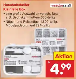 Netto Marken-Discount Meistercraft haushaltshelfer kleinteile box Angebot