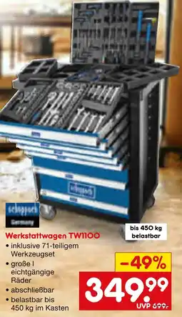 Netto Marken-Discount Klepp werkstattwagen tw1100 Angebot