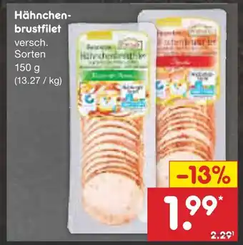 Netto Marken-Discount Hähnchenbrustfilet Angebot