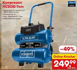 Netto Marken-Discount Scheppach kompressor hc20si-twin Angebot