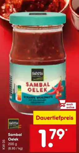 Netto Marken-Discount Saleta sambal oelek Angebot