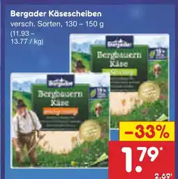 Netto Marken-Discount Bergader käsescheiben Angebot