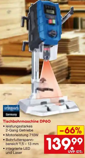 Netto Marken-Discount Scheppach germany tischbohrmaschine dp60 Angebot