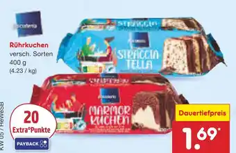 Netto Marken-Discount Biscoteria stracciatella oder marmorkuchen Angebot