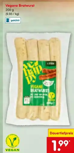 Netto Marken-Discount Vegane bratwurst Angebot