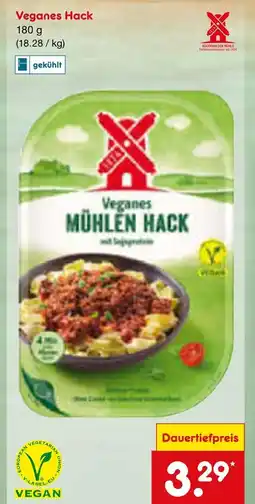 Netto Marken-Discount Rügenwalder mühle veganes hack Angebot