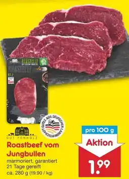 Netto Marken-Discount Gut ponholz roastbeef vom jungbullen Angebot