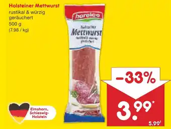 Netto Marken-Discount Horeca holsteiner mettwurst Angebot