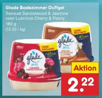 Netto Marken-Discount Glade sensual sandalwood & jasmine oder luscious cherry & peony Angebot