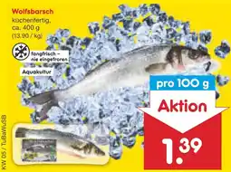 Netto Marken-Discount Fangfrisch – nie eingefroren wolfsbarsch Angebot