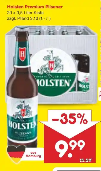 Netto Marken-Discount Holsten holsten premium pilsener Angebot