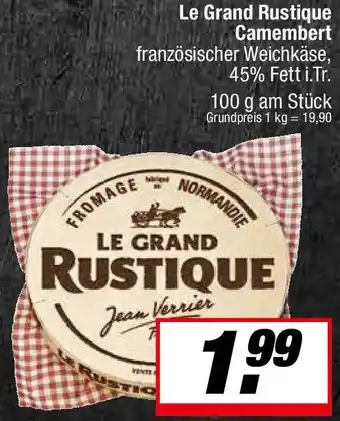 L. STROETMANN GROSSMARKT Le Grand Rustique Camembert Angebot