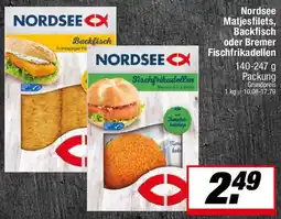 L. STROETMANN GROSSMARKT Nordsee Matjesfilets, Backfisch oder Bremer Fischfrikadellen Angebot