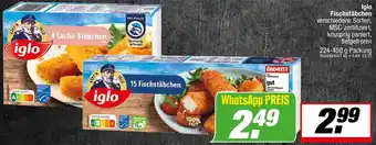 L. STROETMANN GROSSMARKT Iglo Fischstäbchen Angebot