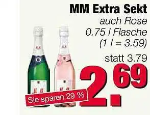 Edeka Scherer MM Extra Sekt Angebot