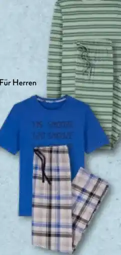 Aldi Nord Up2Fashion Herren Pyjama Angebot