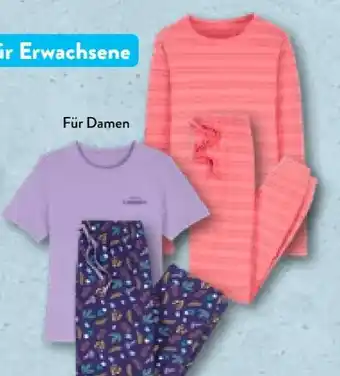 Aldi Nord Up2Fashion Damen Pyjama Angebot