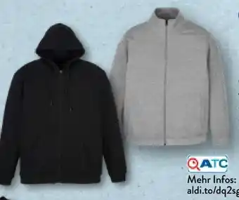 Aldi Nord Up2Fashion Herren Sweatjacke Angebot