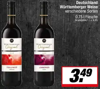 L. STROETMANN GROSSMARKT Deutschland Württemberger Weine Angebot