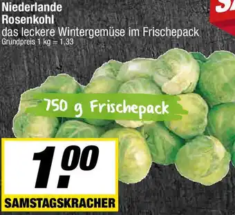 L. STROETMANN GROSSMARKT Niederlande Rosenkohl Angebot