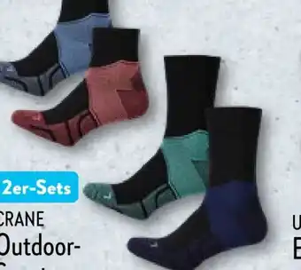 Aldi Nord Crane Herren Outdoor-Sport-Socken 2 Paar Angebot