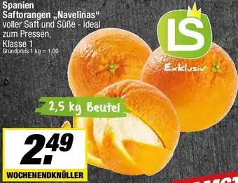 L. STROETMANN GROSSMARKT Spanien Saftorangen ,,Navelinas" Angebot