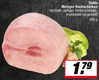 L. STROETMANN GROSSMARKT Dohle Metzger-Kochschinken Angebot