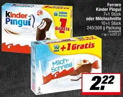 L. STROETMANN GROSSMARKT Ferrero Kinder Pingui oder Milchschnitte Angebot