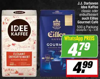 L. STROETMANN GROSSMARKT J.J. Darboven Idee Kaffee auch Eilles Gourmet Cafè Angebot