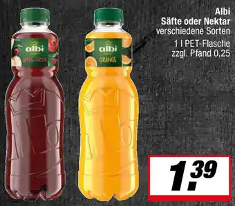 L. STROETMANN GROSSMARKT Albi Säfte oder Nektar Angebot