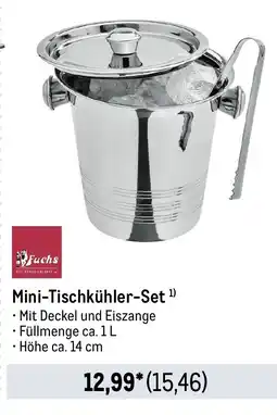 METRO Fuchs Mini-Tischkühler-Set Angebot