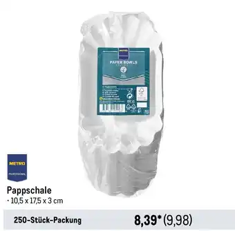 METRO METRO PROFESSIONAL Pappschale Angebot