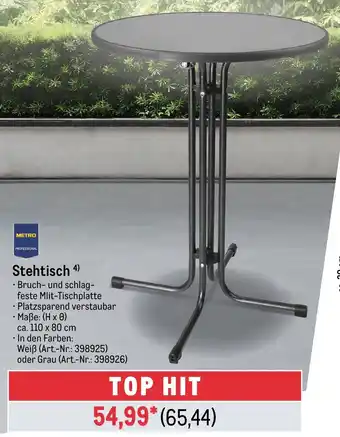 METRO METRO PROFESSIONAL Stehtisch Angebot