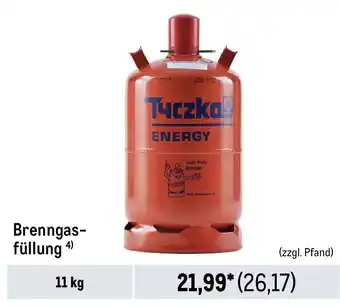 METRO Tчczka Brenngasfüllung Angebot