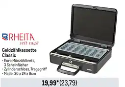 METRO RHEITA Geldzählkassette Classic Angebot