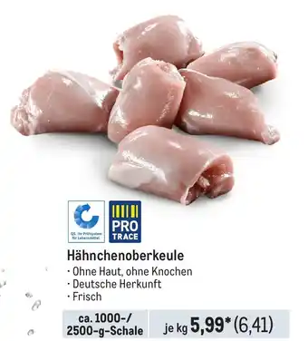 METRO Hähnchenoberkeule Angebot